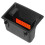 Car Bin Plastic 1pcs 3.4x2.0x1.7in 1