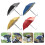 Small Parasol Phone Umbrella Navy Blue Matte 4pcs 6