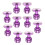 10 Pcs Automobile Paintless Tool Pull From Purple 11