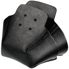 1Pair Black Leather Toe Covers for Roller Skates Protective Shoe Caps