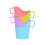 Raindrops  10 Pcs Cup Holder For Hot Drinks Anti-Scalding Case 1