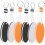 6pcs Floating Keychains For Boating And Swimming Oval Shape 9