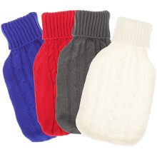 Wrap Hot Water Bottle Cotton Thread 4pcs For Indoor Comfort