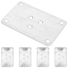 5 Pcs Furniture Connecting Piece Repair Accessories Mounting Plate