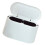 Mini Witte Desktop Afvalemmer Met Drukdeksel Van Duurzaam Plastic 9