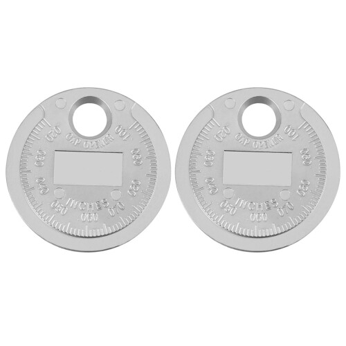 Carbon Steel Spark Plug Gaps Gauge Tool For Technicians 2pcs
