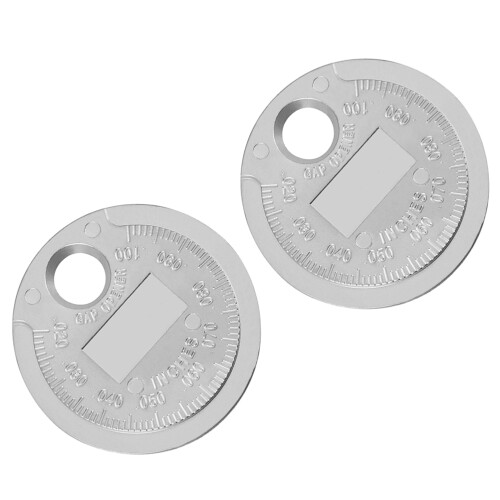 Carbon Steel Spark Plug Gaps Gauge Tool For Technicians 2pcs 2