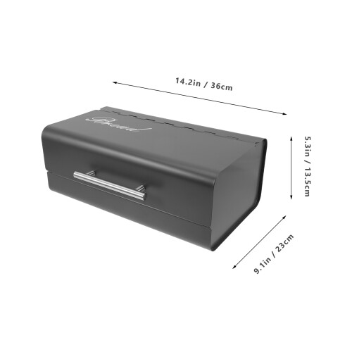 Croissants Bread Flip Storage Box Kitchen Accessory 1
