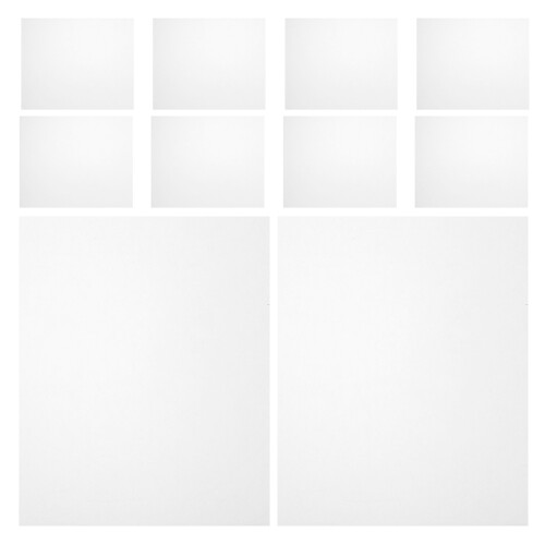Raindrops  10pcs Craft Stencil Set Transparent Blank Template