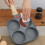 Kitchen Egg Pan 4-Hole Fried Egg Cooker For Breakfast Pancake 6