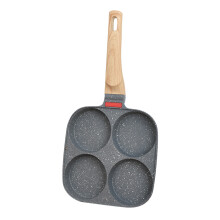 Kitchen Egg Pan 4-Hole Fried Egg Cooker For Breakfast Pancake