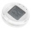 White Car Digital Clock Waterproof Self-Adhesive for Dashboard 1