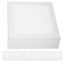 Zehuanyu 36 Pcs Oil Painting Board Set 10.00x10.00x1.50cm White