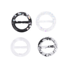 4 Pcs Elegant T- Shirt Clips T Shirt Holder Clip Neckerchief Buckle