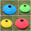 20 Pcs Round Logo Dish Soccer Obstacle Cone For Tool Pe 7