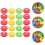 20 Pcs Round Logo Dish Soccer Obstacle Cone For Tool Pe 8
