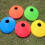 20 Pcs Round Logo Dish Soccer Obstacle Cone For Tool Pe 4