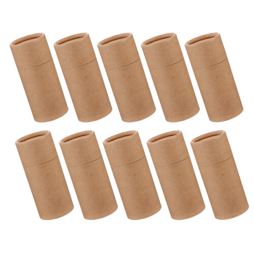 10 Pcs Small Cylinder Container Essential Oil Containers Storage 2
