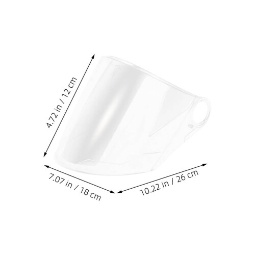 Clear Visor Replacement Motorcycles Scooter Flip Up Full Face Visor 1