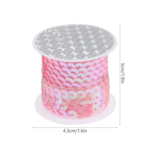 10 Rolls Sequin Strips Craft Diy Accessories Clothing Decor Accessory 1