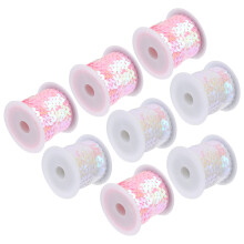 10 Rolls Sequin Strips Craft Diy Accessories Clothing Decor Accessory