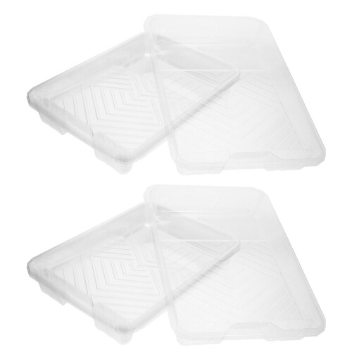 Paint Tray Liner Pvc 6pcs Versatile For Paint Roller
