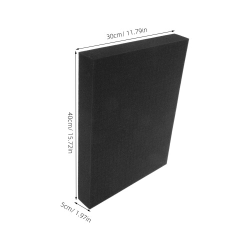 Tool Box Foam Grid Sponge Pad Black 1 Sheet 2