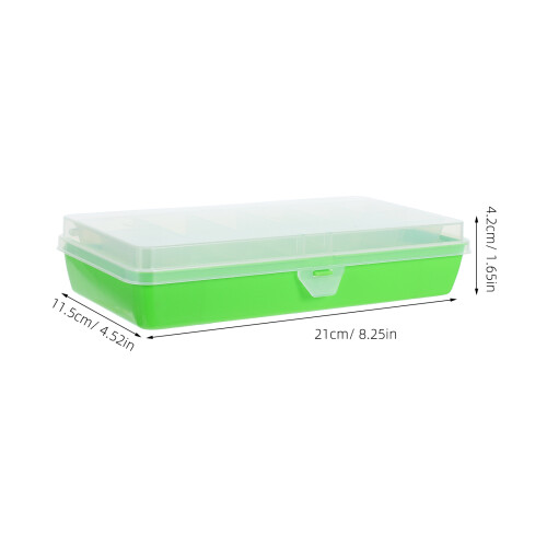 Lure Bait Box Fish Tackle Container Child Fishing Double Layer Boxes 1