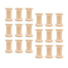 Sipeihong 30 Wooden Spools For Craft Diy Decore