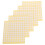 500 Pcs Dot Hook Non Marking Sticker Adhesive Sticky Tapes Points 8