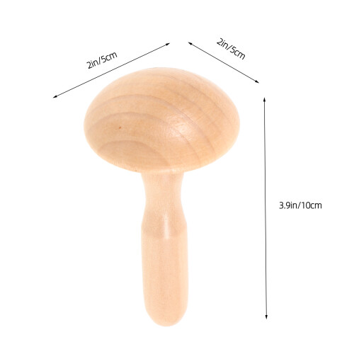 Darning Mushroom For Diy Projects In Chocolate 1pack 1