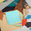 Worgeous  20 Sheets Square Origami Paper Mini Canvas Glitter Handmade 10