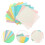 Worgeous  20 Sheets Square Origami Paper Mini Canvas Glitter Handmade 9