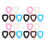 10Paren Silicone Oorgrippers Hartvorm Anti-Slip Multifunctioneel 1
