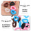 10Paren Silicone Oorgrippers Hartvorm Anti-Slip Multifunctioneel 8
