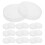 20pcs Round Glue Quilling Tool For Crafting With White Plastic 11