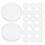 20pcs Round Glue Quilling Tool For Crafting With White Plastic 1