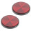 2 Pcs Bike Wheel Handlebar Reflectors Dirt Accessory 7