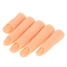 Manicure Practice Hand Model Miss False Fingers Flexible Joints Nail