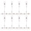 8 Pcs Ad Folder Merchandise Sign Holder Clip Advertising Display 1