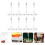 8 Pcs Ad Folder Merchandise Sign Holder Clip Advertising Display 11