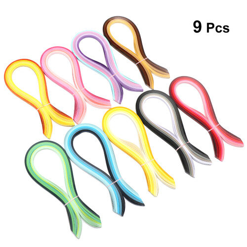9 Pcs Shaping Diy Paper Crafts Handmade Materials