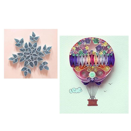 9 Pcs Shaping Diy Paper Crafts Handmade Materials 2