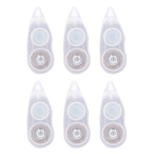 6 Pcs Aesthetic Office Supplies School Stationery Mini Tapes