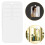 Anti Scratch Mirror Acrylic Silver 5pcs 6.7x5.1x0.08in 4