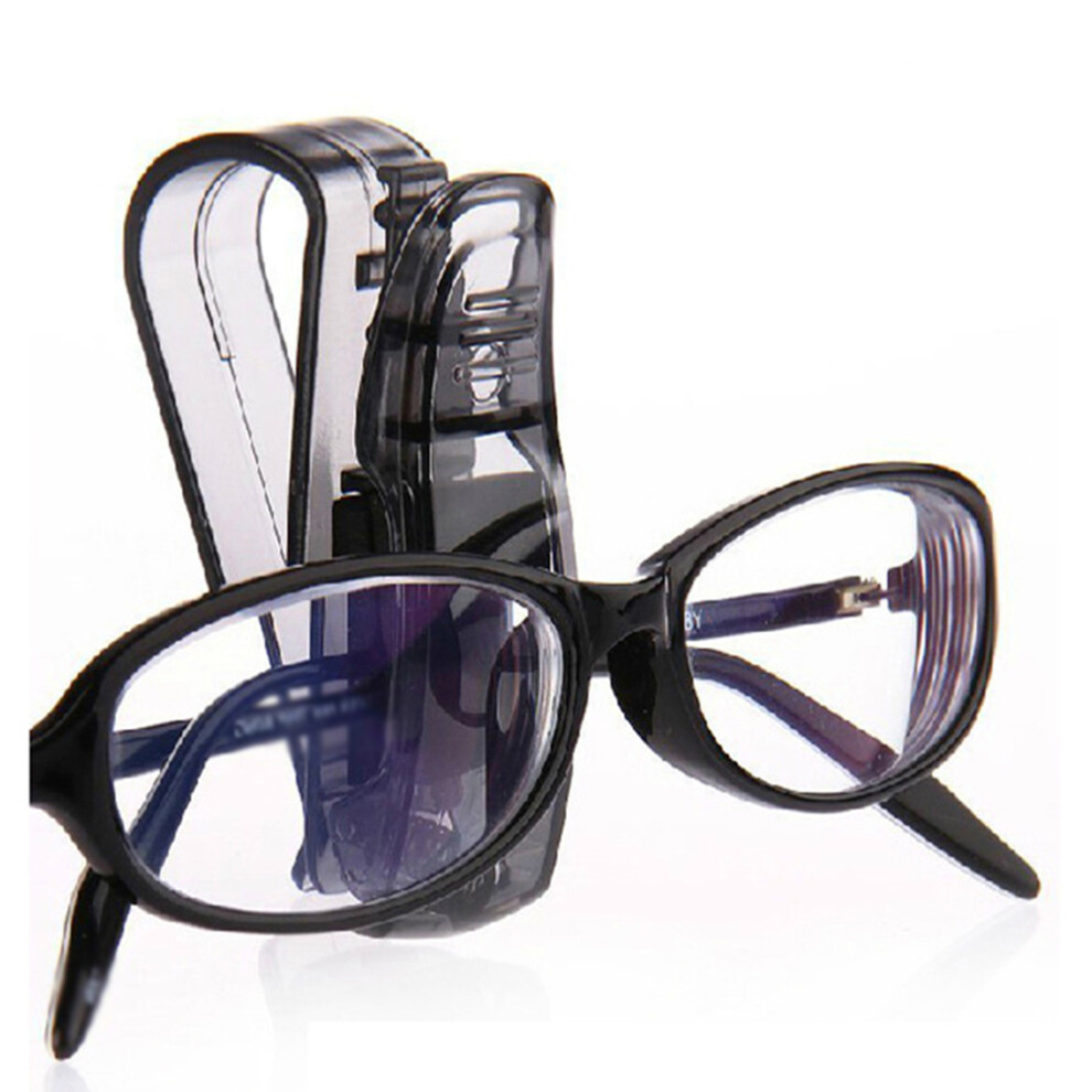 2 Pcs Sunglass Visor Clip Glasses For Car Auto Eyeglasses Holder 3171129995199