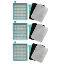 3 Kit Hepa Filters for Fc8470 Fc8471 Fc8472 Fc8473 Fc8474 Fc8476 Fc8477 Vacuum Cleaner Accessories