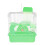 Hamster Nest Plastic Green 1pcs Castle Shape For Small Animals 1