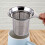 Stainless Filter Silver 1pcs 4.3x3.5x2.9in 8