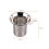Stainless Filter Silver 1pcs 4.3x3.5x2.9in 2